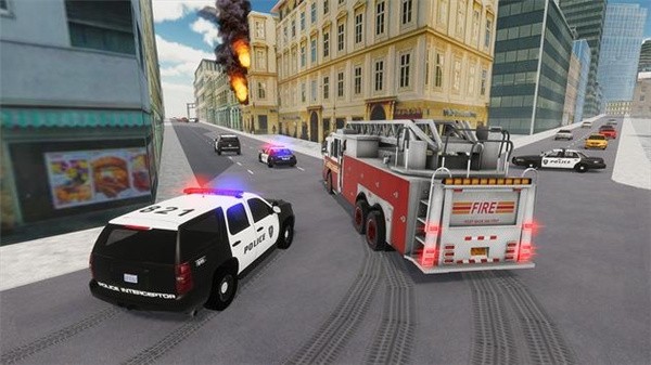 消防车驾驶模拟器 截图5