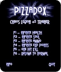 混乱军团(Chaos Legion)5项属性修改器 