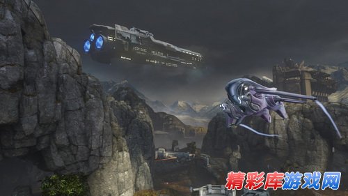 《光环4》城堡地图游戏视频 异星战场风云四起  2