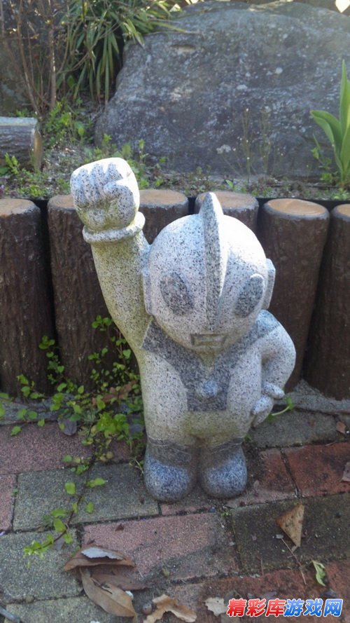卡通元素日本无处不在 超级可爱的石雕集锦  4