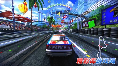 《90年代街机赛车》最新游戏演示 怀念经典 3