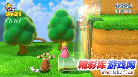踩蘑菇超级大叔卖萌《马里奥3D世界》最新游戏视频 1