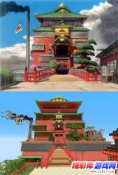 屌炸天！达人重制《千与千寻》小镇